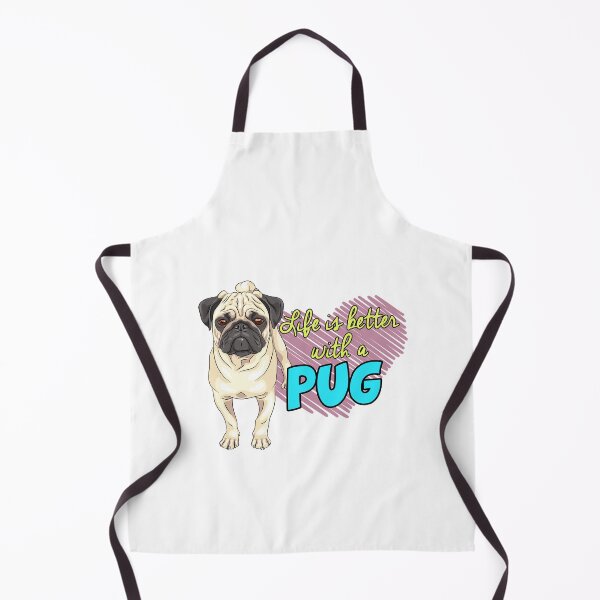 Artikelvorschau, Mit einem Mops ist das Leben besser! Speziell für Mops-Hundeliebhaber! entworfen und verkauft von rs-designs.