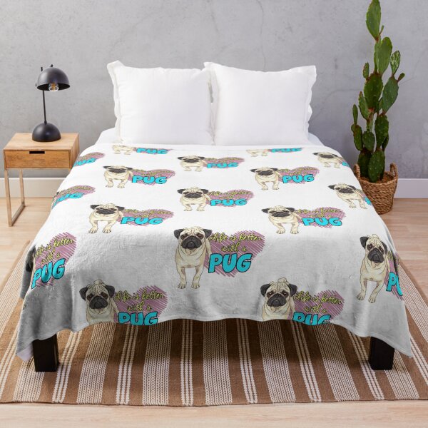 Item preview, Life's Better With a Pug! Especially for Pug Dog Lovers! designed and sold by rs-designs.