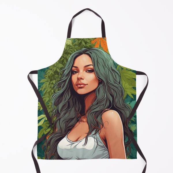 Item preview, Cute Latina, Smokeshow, Garden backdrop designed and sold by wojysmokes.