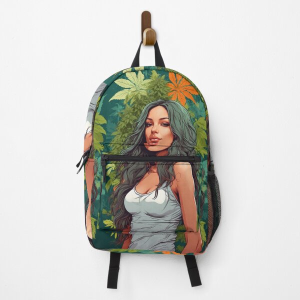 Item preview, Cute Latina, Smokeshow, Garden backdrop designed and sold by wojysmokes.