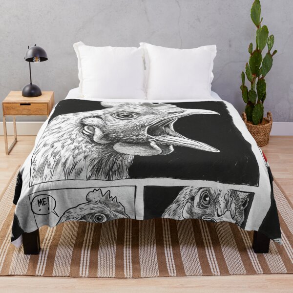 Item preview, “Eat Me” - Funny Comic Chicken Graphic designed and sold by Piotrek0001.