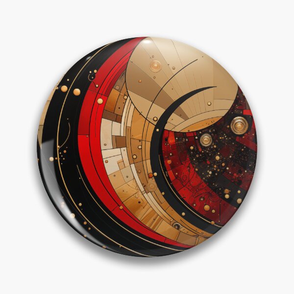Item preview, Black, Red, Golden composition 2 designed and sold by ViktorLevi.