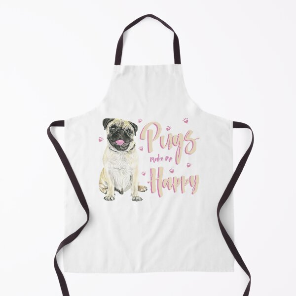 Artikelvorschau, Möpse machen mich glücklich! Speziell für Mops-Hundeliebhaber! entworfen und verkauft von rs-designs.