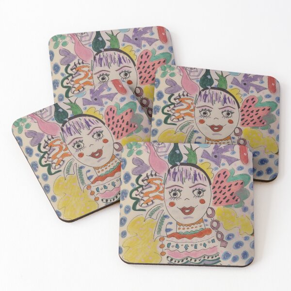 Item preview, Boho lady designed and sold by ArtbyColleen.