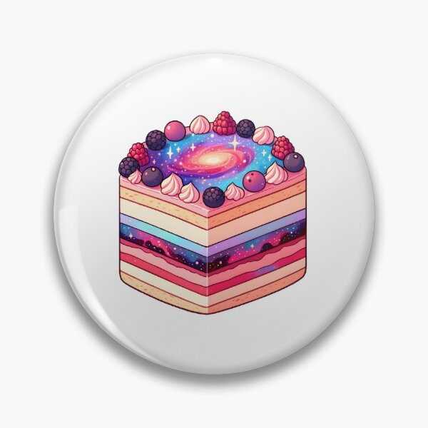 Item preview, Galactic Berry Layer Cake Cosmic Design designed and sold by UmbrellaStudio1.