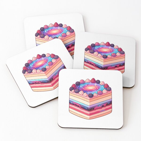 Item preview, Galactic Berry Layer Cake Cosmic Design designed and sold by UmbrellaStudio1.