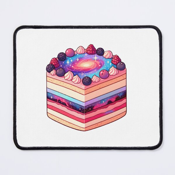 Item preview, Galactic Berry Layer Cake Cosmic Design designed and sold by UmbrellaStudio1.