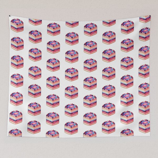 Item preview, Galactic Berry Layer Cake Cosmic Design designed and sold by UmbrellaStudio1.