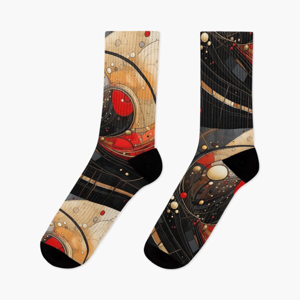 Item preview, Black, Red, Golden composition 6 designed and sold by ViktorLevi.