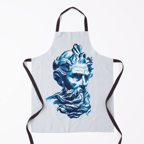 Artikelvorschau, Bemalt mit Acrylbüste von Neptun entworfen und verkauft von farnasanna.