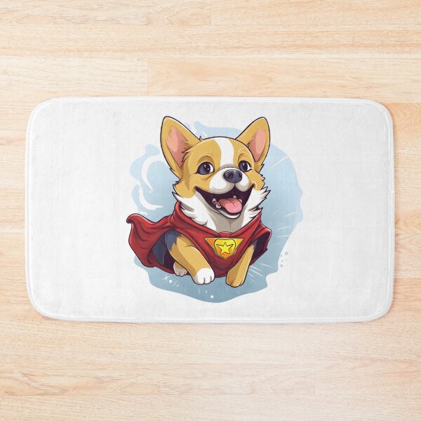 Item preview, Colorful Kawaii Superhero Corgi designed and sold by Leonardo Palumbo.