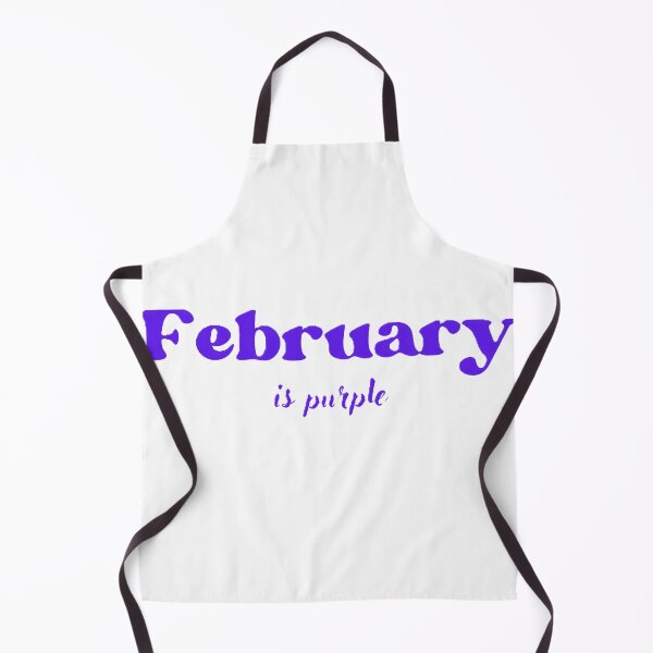 Item preview, February is purple designed and sold by OLDYS.