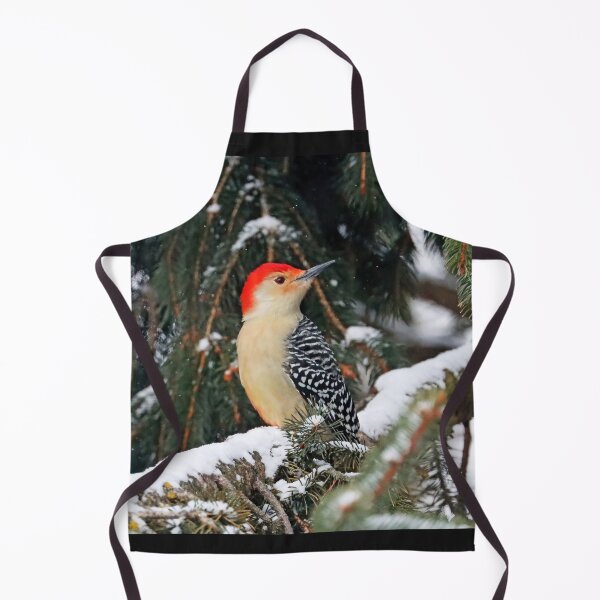 Item preview, Red Bellied Woodpecker On Snowy Branch designed and sold by Deb Oppermann.
