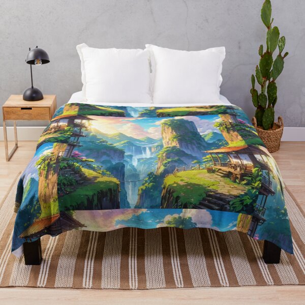 Item preview, Ethereal Skyline Canvas designed and sold by DreamBackDrops.