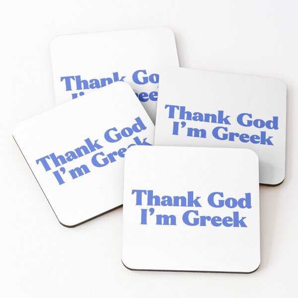Item preview, Thank God I'm Greek designed and sold by AllThingsGreece.