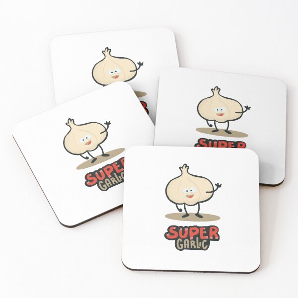 Item preview, Vegetable superheroes - Garlic designed and sold by dragona99.