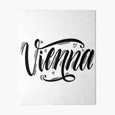 Item preview, Vienna designed and sold by BYTRINOOO.