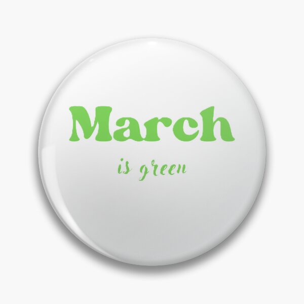 Item preview, march is green designed and sold by OLDYS.