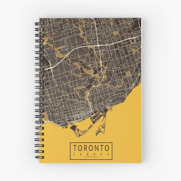 Item preview, Toronto City Map of Ontario, Canada - Pastel designed and sold by deMAP.