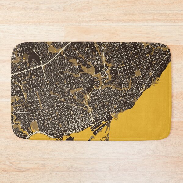 Item preview, Toronto City Map of Ontario, Canada - Pastel designed and sold by deMAP.