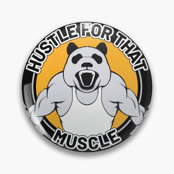 Item preview, Hustle For That Muscle - Health And Fitness designed and sold by ViewerEqualsPhoton.