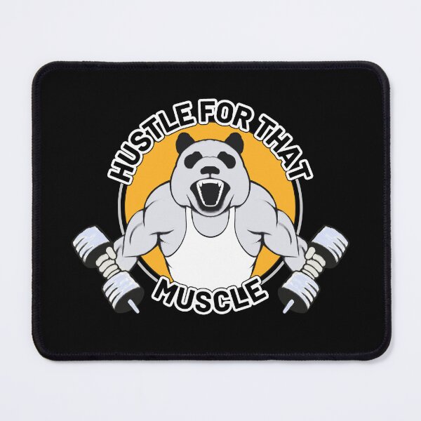 Item preview, Hustle For That Muscle - Health And Fitness designed and sold by ViewerEqualsPhoton.