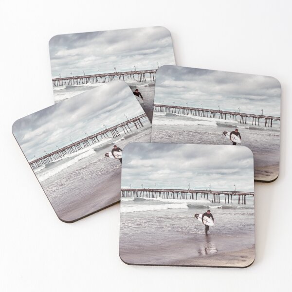 Item preview, Surfer and Pier, Imperial Beach California designed and sold by NimbleBit.