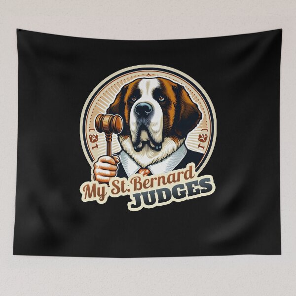 Item preview, Judge St. Bernard judging designed and sold by ThisDress.