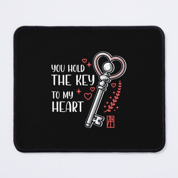 Item preview, You hold THE KEY to my HEART - Valentine's Day - Love me designed and sold by ArtProjectShop.