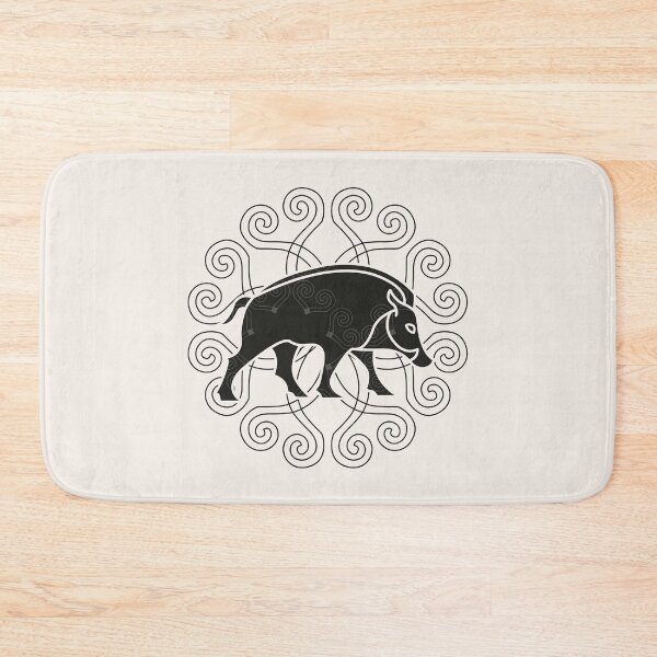 Item preview, Pictish Wild Boar designed and sold by lisousisa.