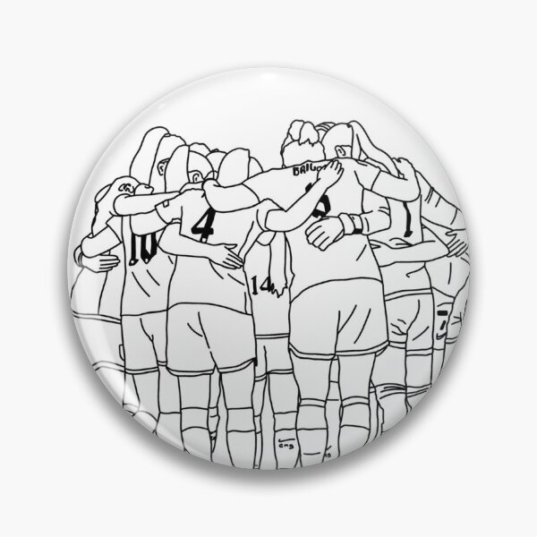 Item preview, England Lionesses - Group Pic  designed and sold by JessShearer.