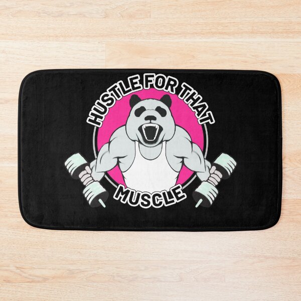 Item preview, Hustle For That Muscle - Health And Fitness designed and sold by ViewerEqualsPhoton.
