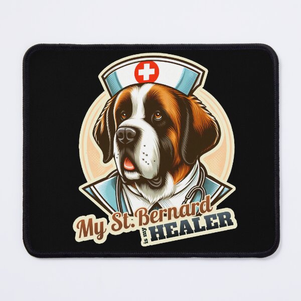 Item preview, St. Bernard nurse designed and sold by ThisDress.