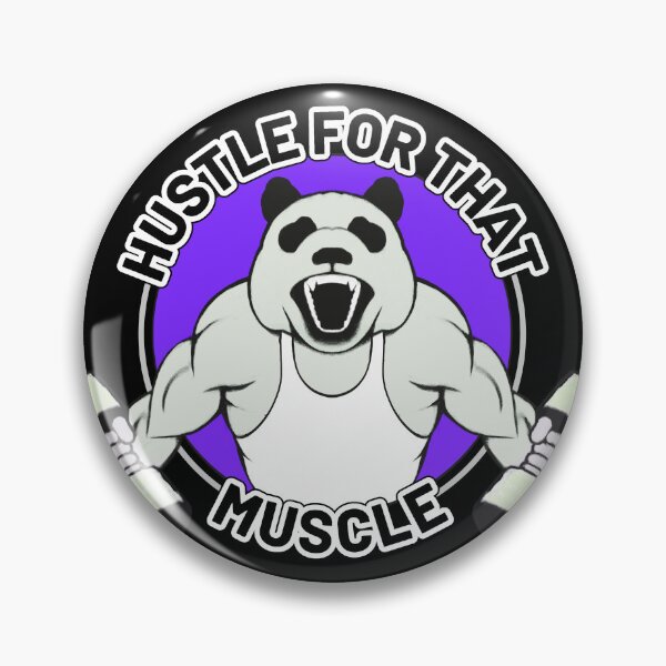 Item preview, Hustle For That Muscle - Health And Fitness designed and sold by ViewerEqualsPhoton.