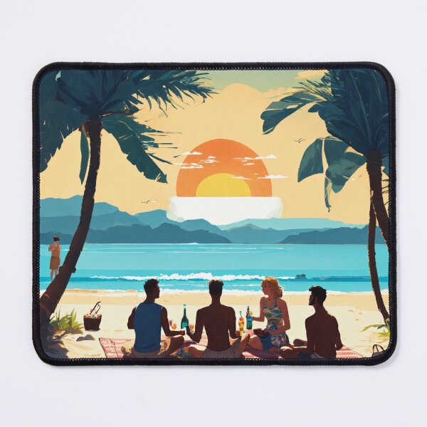 Item preview, Enjoy Beach Parties with Friends in Our Unique Design Tee designed and sold by SSulatul101.