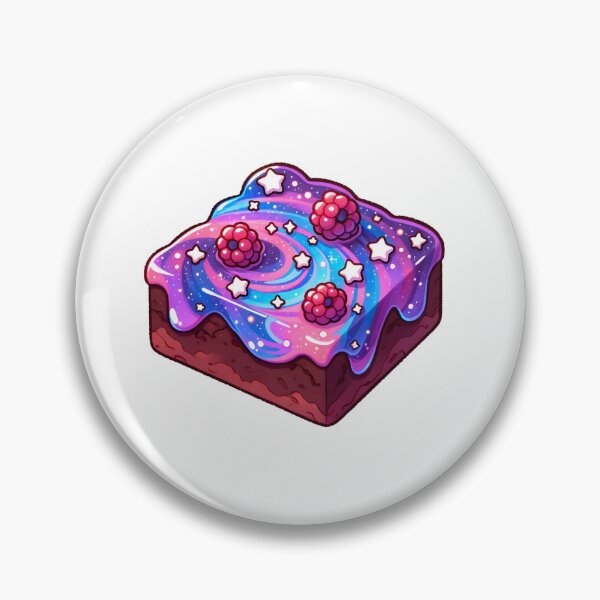 Artikelvorschau, Galactic Berry Brownie with Starry Icing entworfen und verkauft von UmbrellaStudio1.
