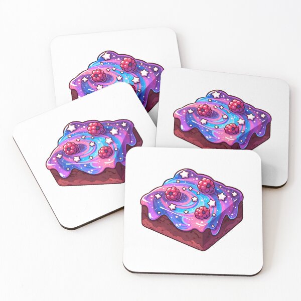 Item preview, Galactic Berry Brownie with Starry Icing designed and sold by UmbrellaStudio1.