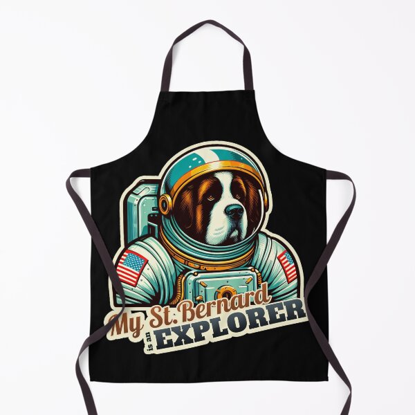 Item preview, Astronaut St. Bernard designed and sold by ThisDress.