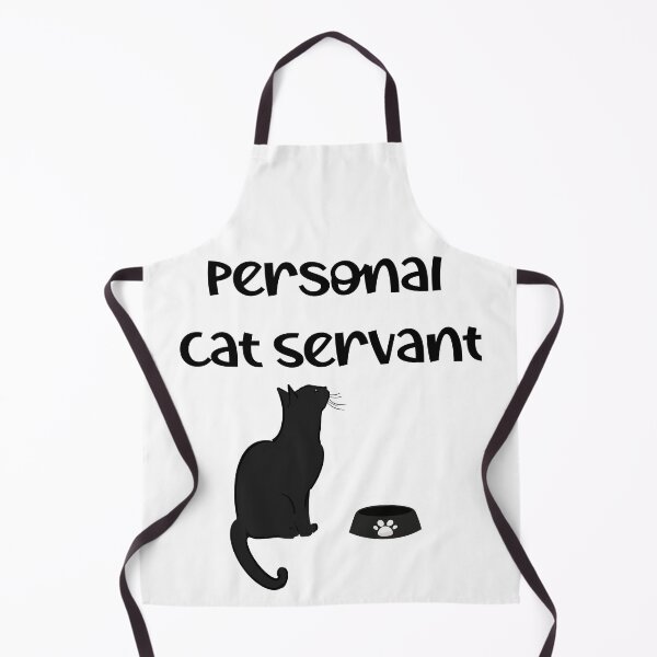 Item preview, Funny Black Cat Personal Servant  designed and sold by ArtFromBeyond.