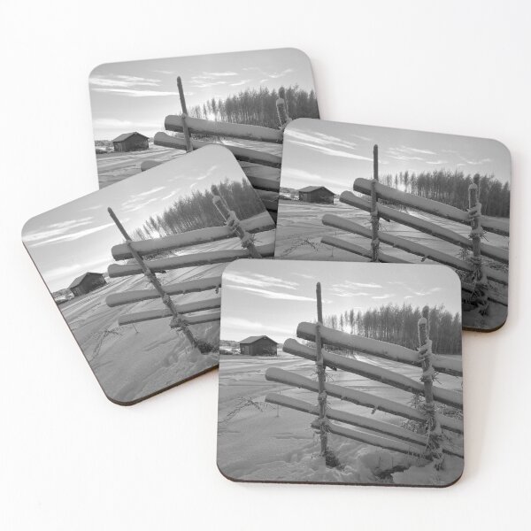 Item preview, The Fence of  Vicary bw designed and sold by Jouko Lehto Photography.