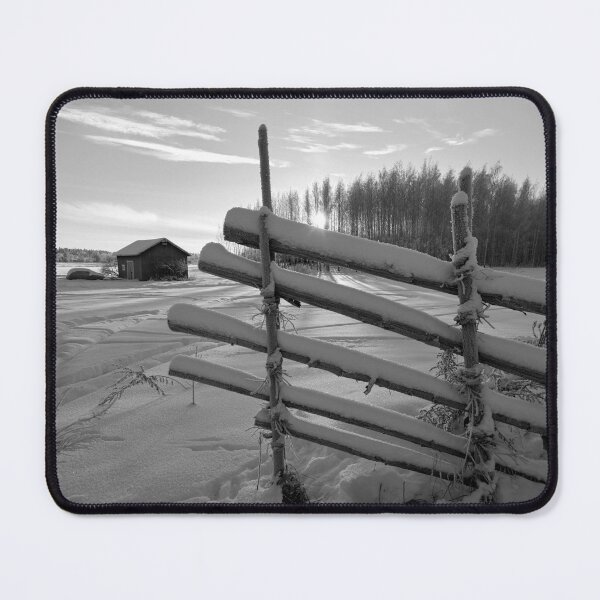 Item preview, The Fence of  Vicary bw designed and sold by Jouko Lehto Photography.