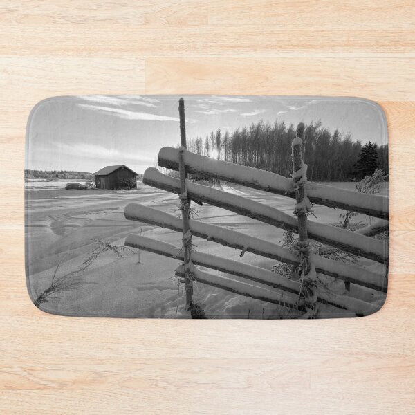Item preview, The Fence of  Vicary bw designed and sold by Jouko Lehto Photography.