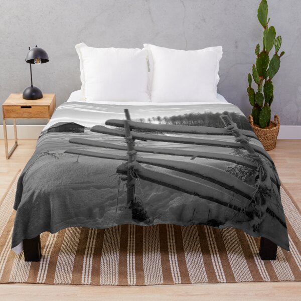 Item preview, The Fence of  Vicary bw designed and sold by Jouko Lehto Photography.
