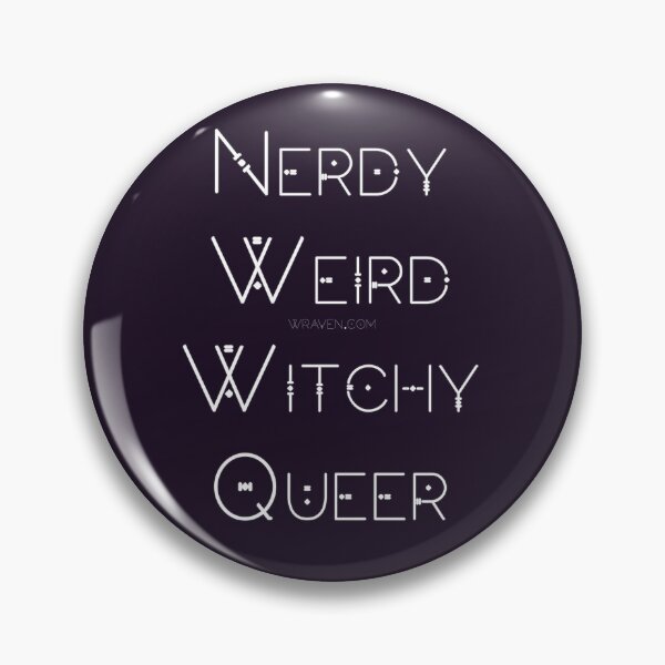 Artikelvorschau, Nerdig, seltsam, hexisch, queer entworfen und verkauft von wravendesign.