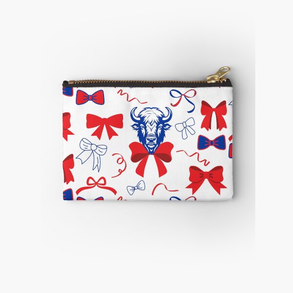 Item preview, Billieve in Buffalo Bills (with Red, Blue Bows) designed and sold by YonderAndBeyond.