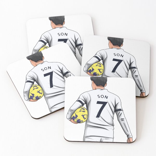 Item preview, Son Heung Min carries the ball. designed and sold by Aldduardo.
