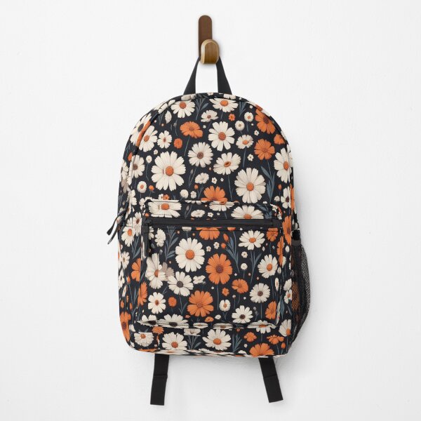Item preview, Daisy and Marigold Tiny Flowers ; Floral Pattern designed and sold by PatternInArt.