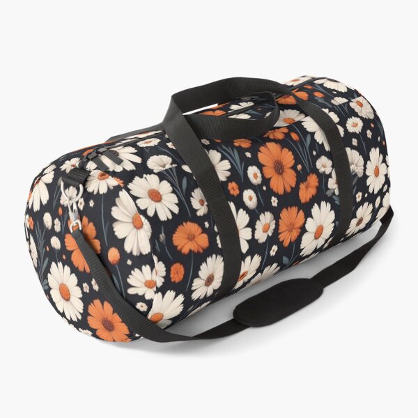 Item preview, Daisy and Marigold Tiny Flowers ; Floral Pattern designed and sold by PatternInArt.