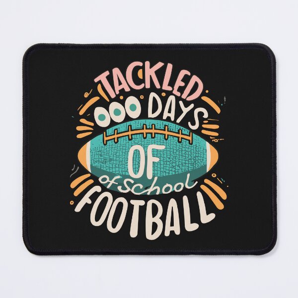 Item preview, Tackled 100 Days Of School Football 100th Day Boys Kids designed and sold by MizoX7.