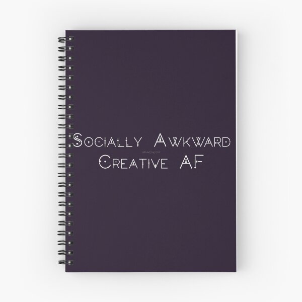 Item preview, Socially Awkward, Creative AF designed and sold by wravendesign.